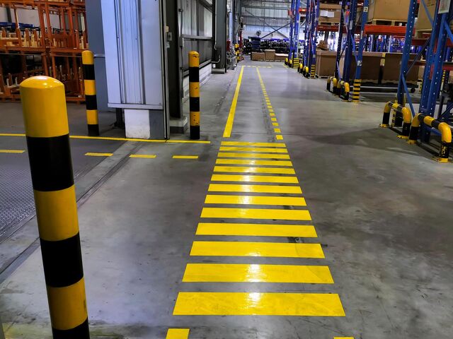 Factory & Warehouse Line Marking